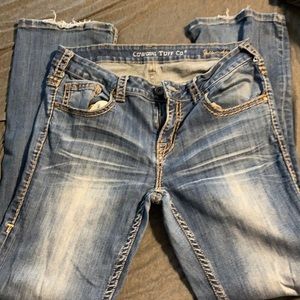 Cowgirl Tuff Golden Aztec Jeans